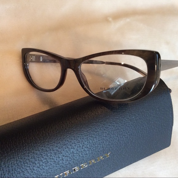 NEW BURBERRY B 2168 3472 HAVANA EYEGLASSES FRAMES - Picture 13 of 16